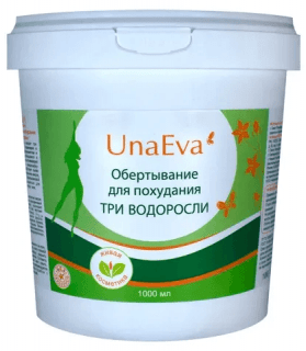 Обертывание для похудания "Три водоросли" UNAEVA 1000 мл