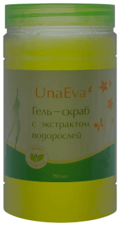 Гель-скраб с экстрактом водорослей Unaeva