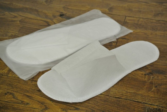 Тапочки одноразовые "Эконом" белые
