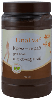 Шоколадный крем-скраб Unaeva 750 мл