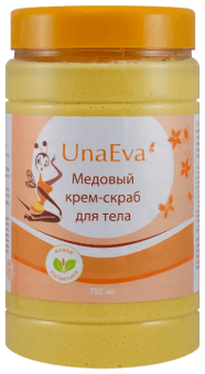 Медовый крем-скраб Unaeva 750 мл