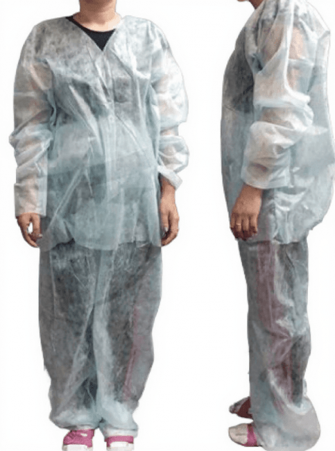 Рубашка для прессотерапии из спанбонда (одноразовая), белая, 10 шт. Рубашка для прессотерапии из спанбонда (одноразовая), белая, 10 шт.