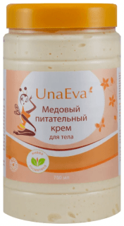 Медовый питательный крем для тела Unaeva 750 мл