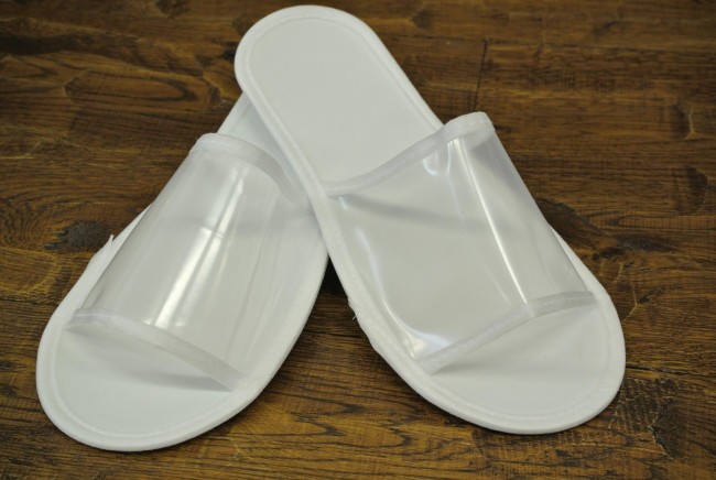 Тапочки одноразовые "Водолей" прозрачный мыс 50 пар (100 штук) Тапочки одноразовые "Водолей" прозрачный мыс 50 пар (100 штук)