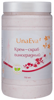 Виноградный крем-скраб Unaeva 750 мл