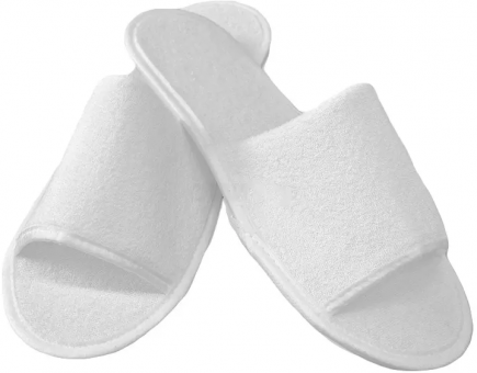 Тапочки одноразовые махровые Оптима 20 пар (40 штук)