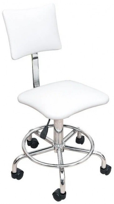 Стул мастера С-7 высокий белый Стул мастера С-7 высокий белый