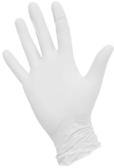 Перчатки нитриловые NitriMAX, неопудренные, белые 100 шт