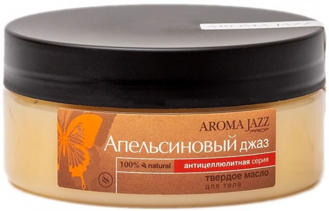 Aroma Jazz Твердое массажное масло Арома Джаз Апельсиновый джаз 150 мл