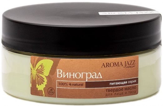 Aroma Jazz Твердое массажное масло Арома Джаз Виноград 150 мл