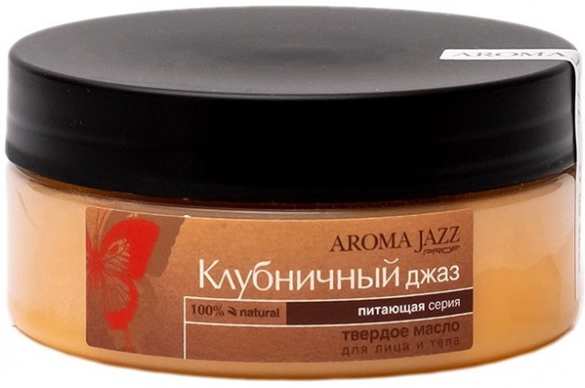 Aroma Jazz Твердое массажное масло Клубничный джаз 150 мл