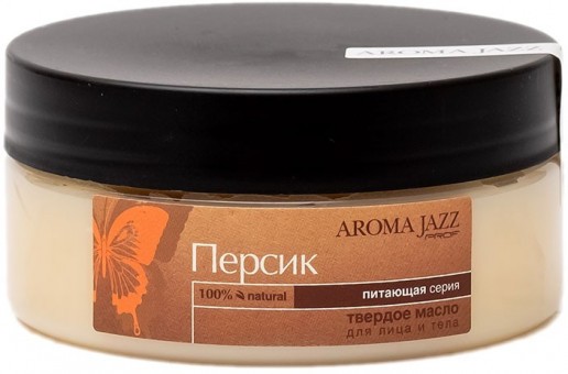 Aroma Jazz Твердое массажное масло Персик 150 мл
