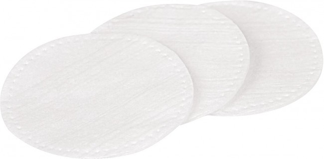 Ватные диски ЗОЛОТОЙ ИДЕАЛ 100% хлопок с эффектом прошитого края 180 штук