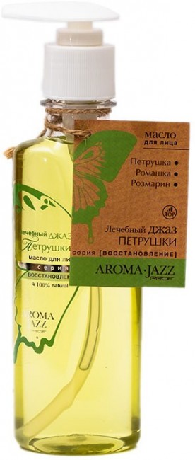 Массажное масло для лица Aroma Jazz Лечебный джаз петрушки 200 мл