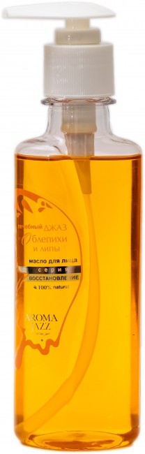 Массажное масло для лица Aroma Jazz Лечебный джаз облепихи и липы 200 мл