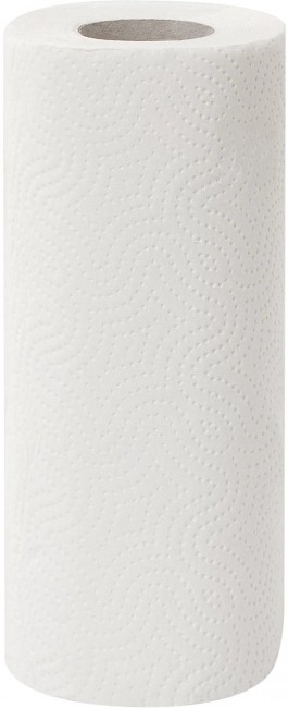 Полотенца бумажные 2-х слойные спайка 8 рулонов (8х13 м) ЛЮБАША ECO