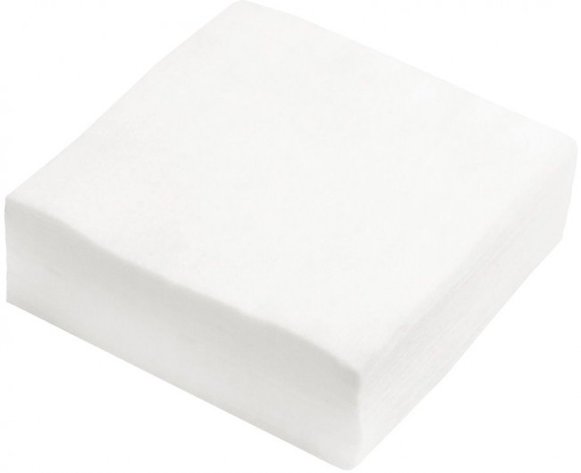 Салфетки одноразовые спанлейс 10 на 10 см. 100 штук