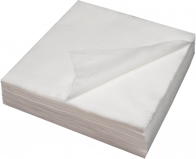 Салфетки одноразовые из спанлейса 30*30 см белые 100 штук Салфетки одноразовые из спанлейса 30*30 см белые 100 штук
