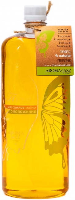 Aroma Jazz Массажное масло "Персик" 1000 мл Aroma Jazz Массажное масло "Персик" 1000 мл