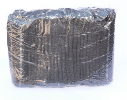 Одноразовые шапочки черные 100 штук