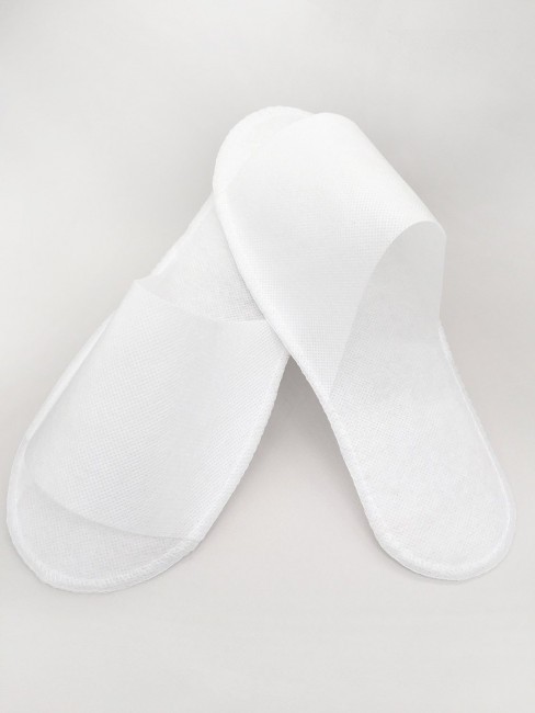 Тапочки одноразовые "Эконом" белые 50 пар (100 штук)