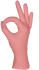MediOk Нитриловые перчатки Розовые (Фламинго) 50 пар