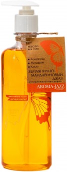 Aroma Jazz Массажное масло "Землянично-мандариновый джаз" 350 мл