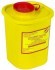 Емкость-контейнер одноразовая (желтого цвета) МК-01 «МедКом» (для сбора острого инструментария класса Б), 1,5 литра