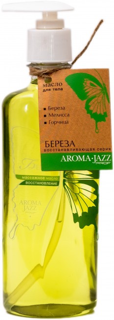 Aroma Jazz Массажное масло "Береза" 350 мл