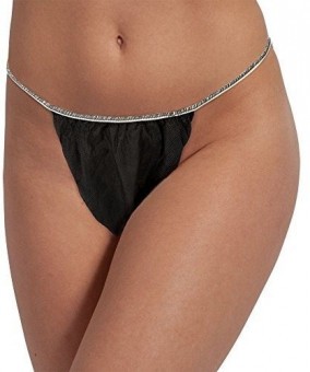 Трусы одноразовые женские черные 25 штук