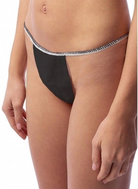 Трусы одноразовые женские черные 25 штук Трусы одноразовые женские черные 25 штук