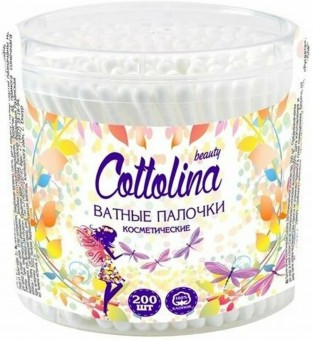 Ватные палочки Cottolina 200 штук в банке