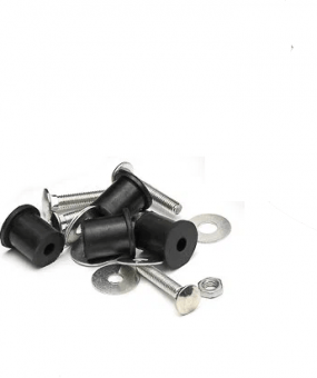 Резиновые втулки для узла наклона парикмахерской мойки (полный комплект)