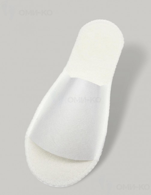 Одноразовые тапочки на жесткой подошве "Стандарт Лайт" бежевые