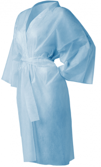 Халат-кимоно бусидо SMS голубой 25 г/м2 10 штук Халат-кимоно бусидо SMS голубой 25 г/м2 10 штук